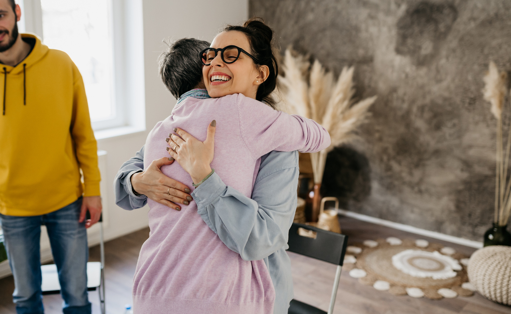 Group Hugs on a Group Therapy