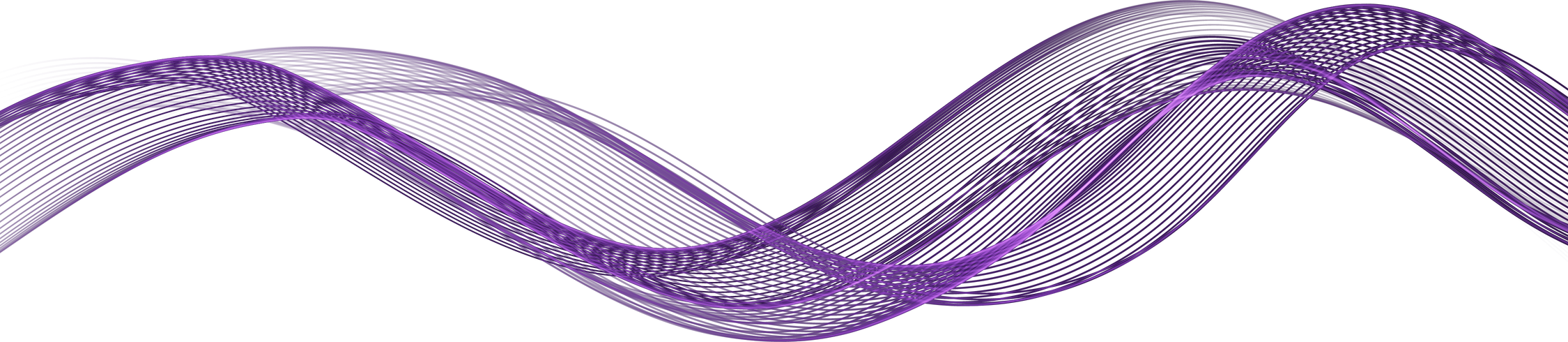 Purple Glowing wave